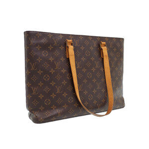 Louis Vuitton Brown Monogram Tote Luco Bag